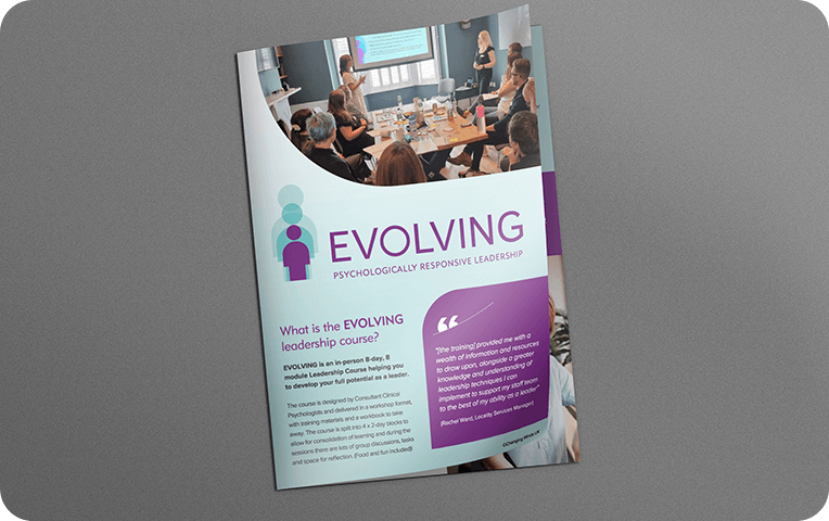 EVOLVING Brochure
